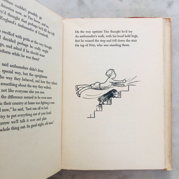 Book: Vintage 1941 Edition TIMOTHY TAYLOR AMBASSADOR OF GOODWILL by Helen Husted - Picture 9 of 14